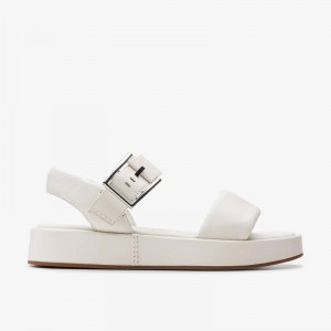 Clarks ALDA STRAP Białe | CLKS-84708