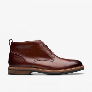 Clarks Aldwin Chukka Brązowe | CLKS-84437