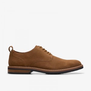 Clarks Aldwin Lace Brązowe | CLKS-84360