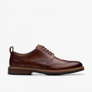 Clarks Aldwin Limit Brązowe | CLKS-84341