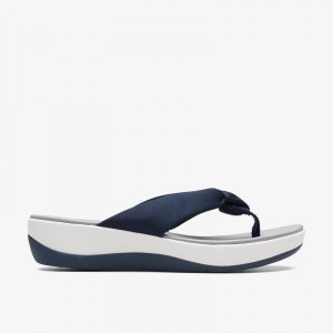 Clarks Arla Glison Niebieskie | CLKS-84712