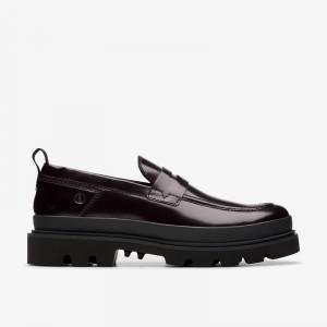 Clarks Badell Easy Ciemny Bordowe | CLKS-84291