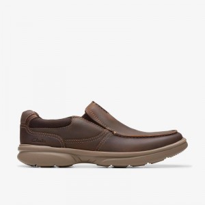 Clarks Bradley Free Brązowe | CLKS-84272