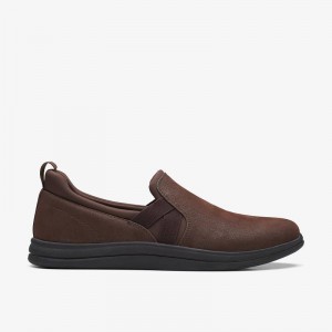 Clarks Breeze Bali Brązowe | CLKS-84803