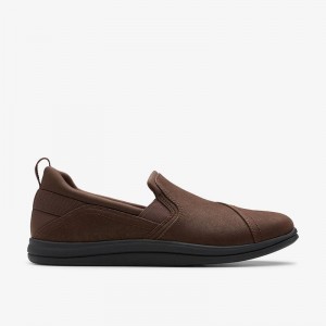 Clarks Breeze Dawn Brązowe | CLKS-84783