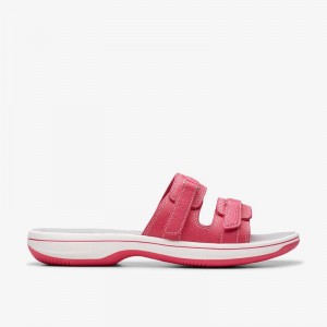 Clarks Breeze Piper Głęboka Różowe | CLKS-84931