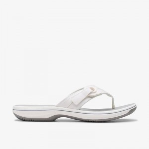Clarks Breeze Reyna Białe | CLKS-84918