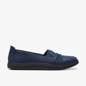 Clarks Breeze Sol Granatowe | CLKS-85301