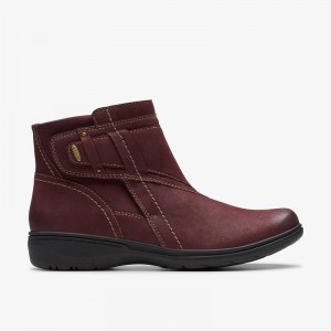 Clarks Carleigh Style Bordowe | CLKS-85542