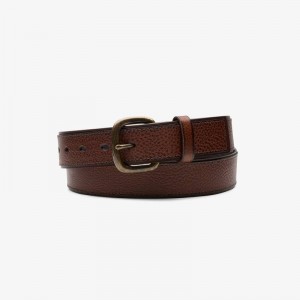 Clarks Casual Belt Brązowe | CLKS-84203