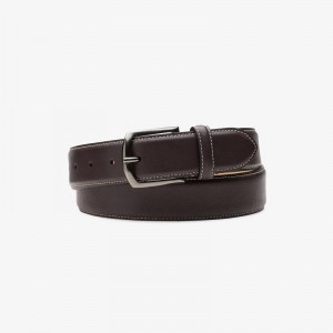 Clarks Casual Belt Brązowe | CLKS-84204