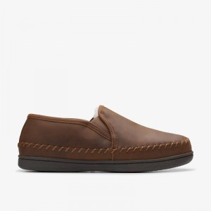 Clarks Challen Rise Brązowe | CLKS-84211