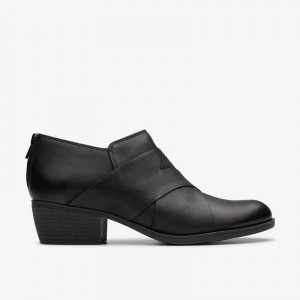 Clarks Charlten Gema Czarne | CLKS-85592
