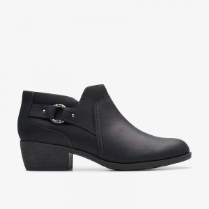 Clarks Charlten Grace Czarne | CLKS-85544