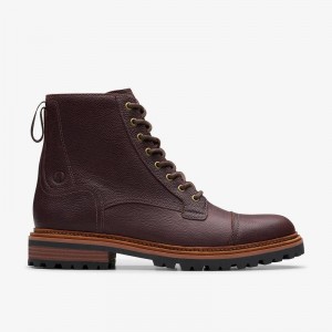 Clarks Clarkridge Hi Brązowe | CLKS-84555