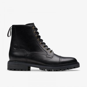 Clarks Clarkridge Hi Czarne | CLKS-84554