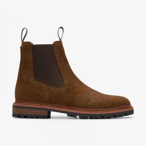 Clarks Clarkridge Top Brązowe | CLKS-84556