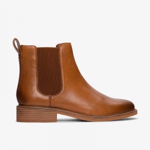 Clarks Cologne Arlo 2 Brązowe | CLKS-85444