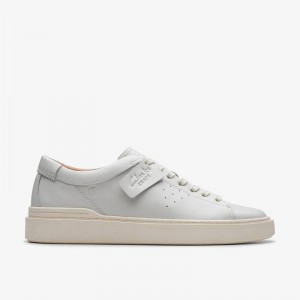 Clarks Craft Swift Białe | CLKS-84221