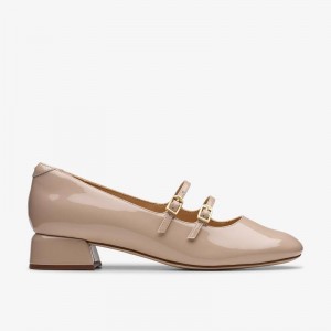Clarks Daiss30 Shine Brązowe | CLKS-85046