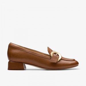 Clarks Daiss 30 Trim Ciemny Brązowe | CLKS-85031