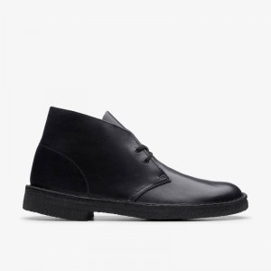 Clarks Desert Boot Czarne | CLKS-84468