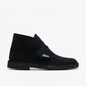 Clarks Desert Boot Czarne | CLKS-84470