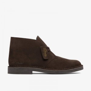 Clarks Desert Boot Evo Ciemny Brązowe | CLKS-84469