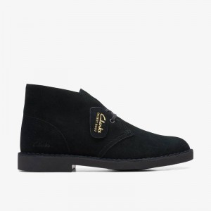 Clarks Desert Boot Evo Czarne | CLKS-84372