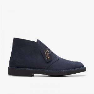 Clarks Desert Boot Evo Granatowe | CLKS-84371