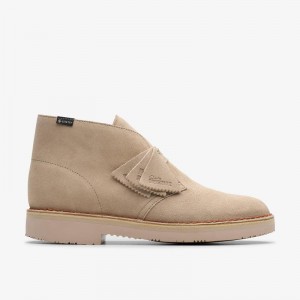 Clarks Desert Boot Gore-Tex Brązowe | CLKS-84610