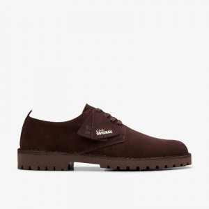 Clarks Desert Rock Lo Jasny Brązowe | CLKS-84340