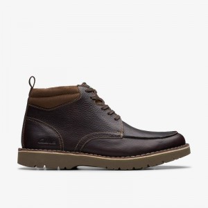 Clarks Eastridge Peak Ciemny Brązowe | CLKS-84535