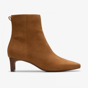 Clarks Edina Up Brązowe | CLKS-85136