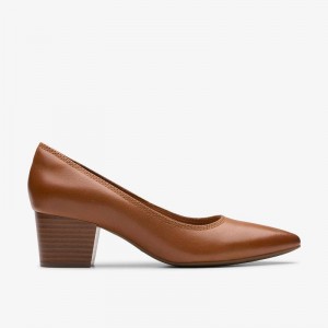 Clarks Ellanie Hope Brązowe | CLKS-85193