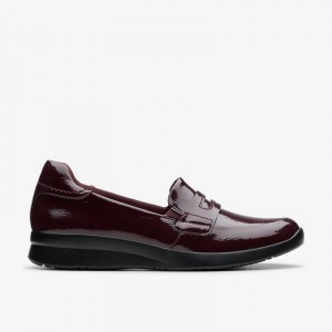 Clarks Ellowyn Penny Bordowe | CLKS-84985