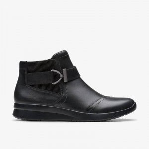 Clarks Ellowyn Strap Czarne | CLKS-85556