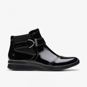 Clarks Ellowyn Strap Czarne | CLKS-85557