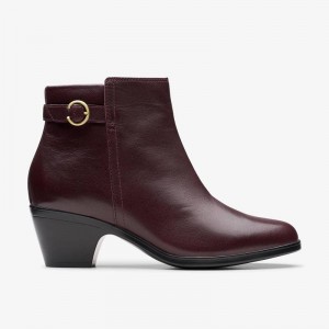 Clarks Emily 2 Belle Bordowe | CLKS-85540