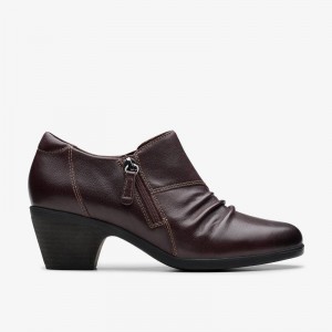Clarks Emily 2 Braley Ciemny Brązowe | CLKS-85537