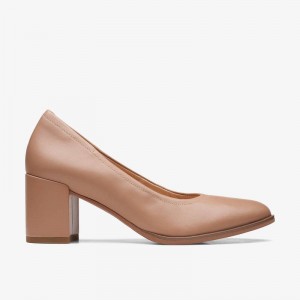 Clarks Freva 55 Court Beżowe | CLKS-85000
