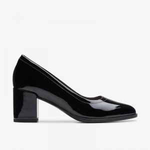 Clarks Freva 55 Court Czarne | CLKS-84999