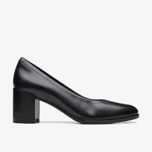 Clarks Freva 55 Court Czarne | CLKS-85001