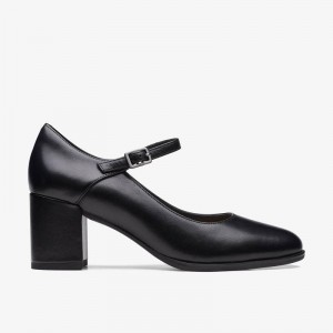 Clarks Freva 55 Strap Czarne | CLKS-85084