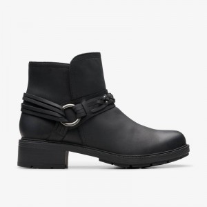 Clarks Hearth Kaylie Czarne | CLKS-85589