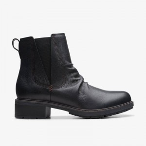 Clarks Hearth Rose Czarne | CLKS-85600