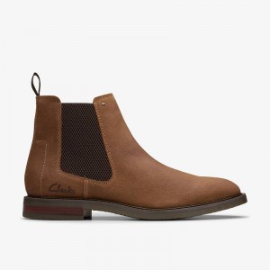 Clarks Jaxen Easy Brązowe | CLKS-84392
