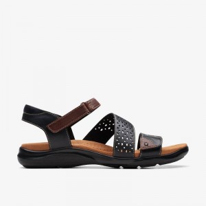 Clarks Kitly Way Czarne | CLKS-84941