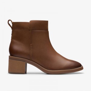 Clarks Lileigh Charm Brązowe | CLKS-85585
