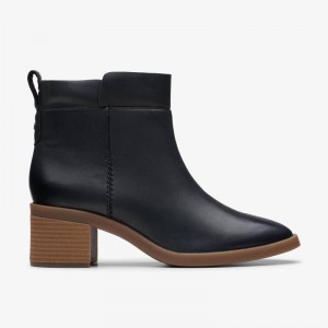 Clarks Lileigh Charm Czarne | CLKS-85586